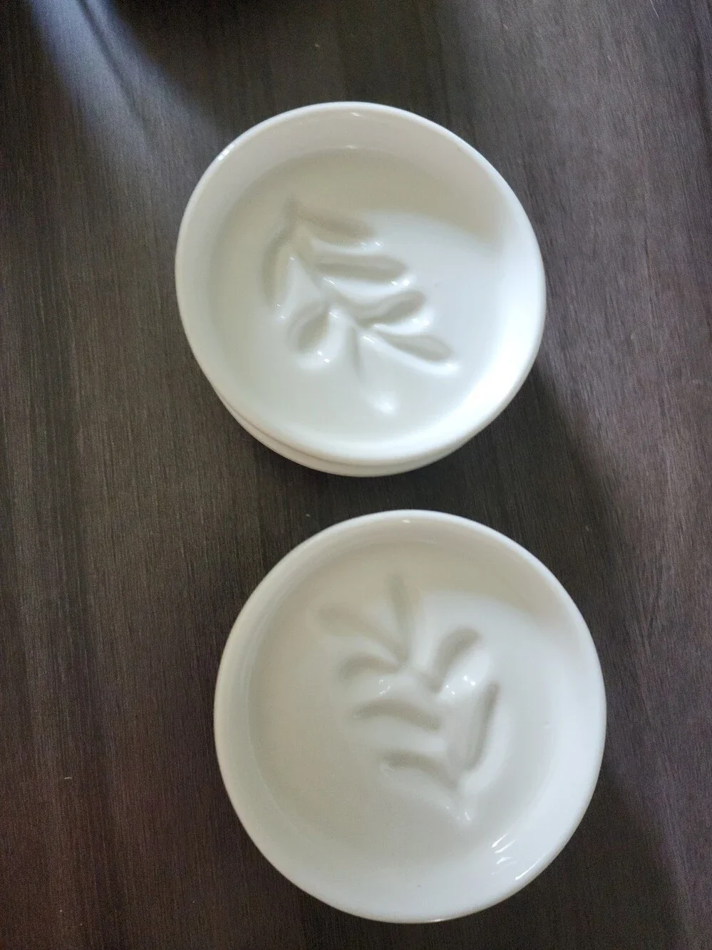 Jeanne Fitz Mini Olive Oil & Balsamic Vinegar Dipping Trays - Set of 4
